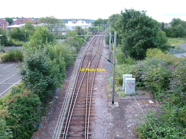 Photo 6"x4" Points at the Up end of Ware Station Ware\/TL3614 c2010