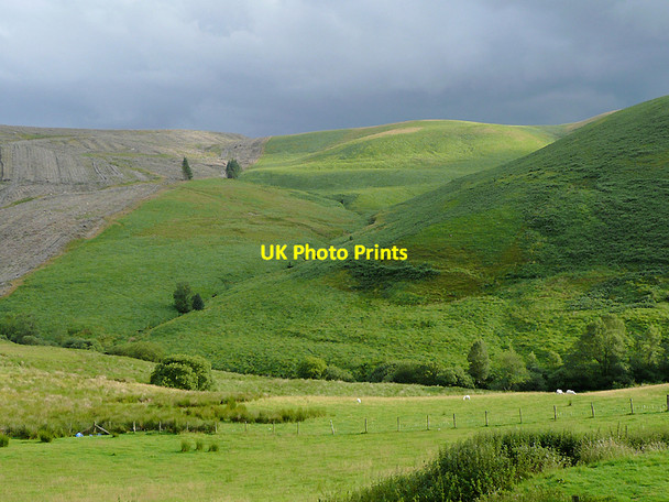 Photo 6"x4" Across  Cwm Doethie Fawr, Ceredigion Gouallt c2010