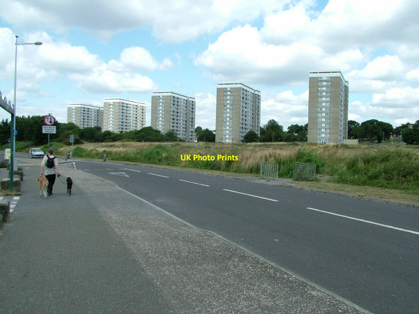 Photo 6"x4" Towerblocks at Weston Shore Weston\/SU4410 c2010 P1