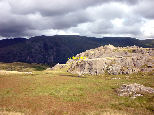 Photo 6"x4" Outcrop, Bell Crags Watendlath c2010