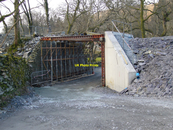 Photo 6"x4" Railway Bridge near Beddgelert Station Beddgelert c2007