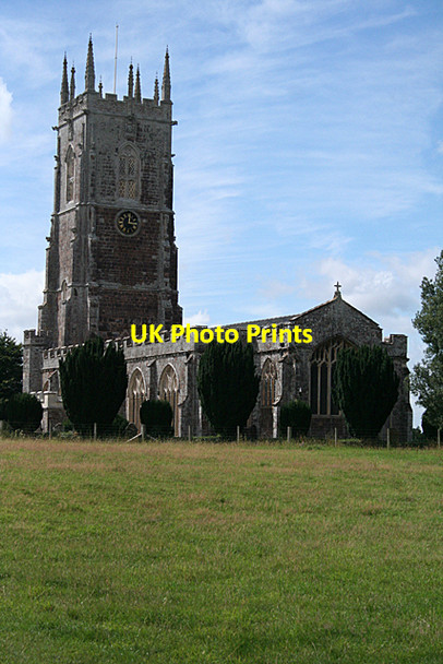 Photo 6"x4" Broadclyst: St John the Baptist church Broadclyst c2010