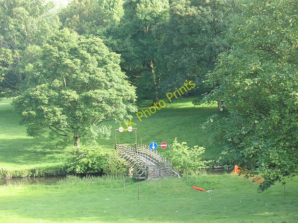 Photo 6"x4" A dual-carriageway footbridge Broughton\/SD9451 c2009