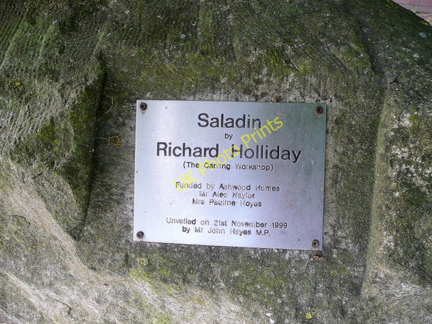 Photo 6"x4" Plaque on Saladin Holbeach c2009