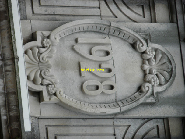 Photo 6"x4" Crest, Bank of Ireland Londonderry\/C4316 c2010