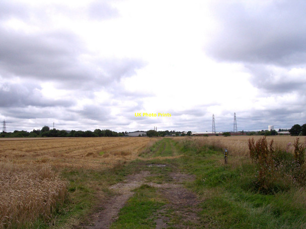 Photo 6"x4" Bridleway and path cross near Abbotsfield Farm Sutton\/SJ5393 c2010