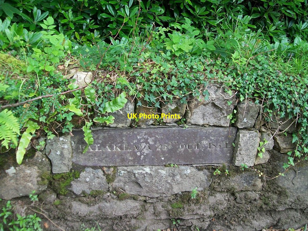 Photo 6"x4" Road name marker for Balaclava Road Botwnnog c2010