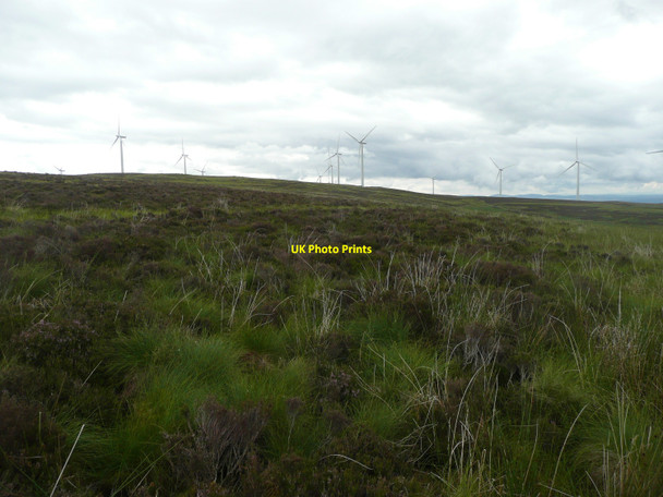 Photo 6"x4" Looking across Dun Moss towards Drumderg Drumderg c2010