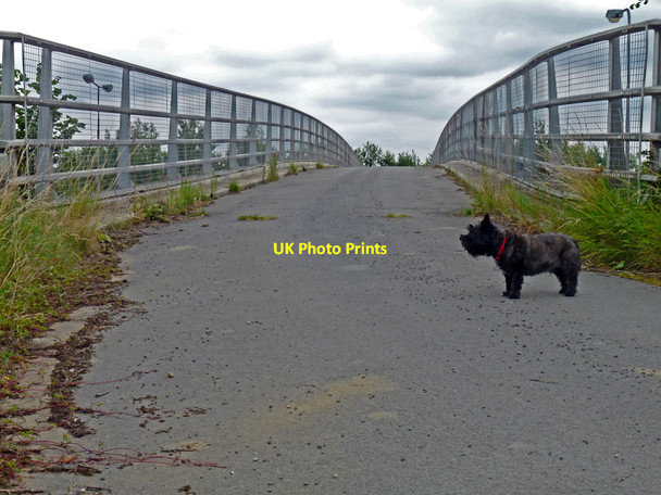 Photo 6"x4" Bridge over the A19 Thornaby-on-Tees c2010