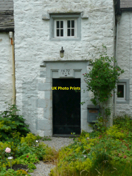 Photo 6"x4" Doorway, Wharfe Road, Austwick Austwick c2010