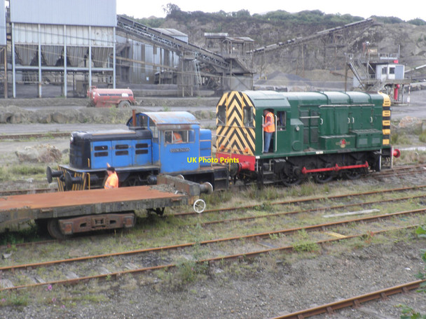 Photo 6"x4" Railway sidings, at Meldon Quarry Meldon\/SX5592 c2010