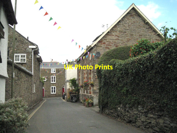 Photo 6"x4" Bow Road meets Old Road, Harbertonford Harbertonford c2010