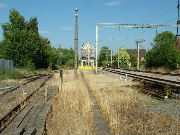 Photo 6"x4" Redundant signal box. Hertford East Hertford c2010