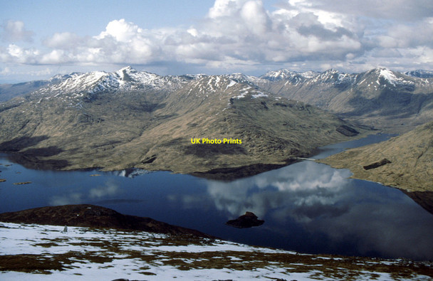 Photo 6"x4" Northern slopes of Gairich Gairich c1993