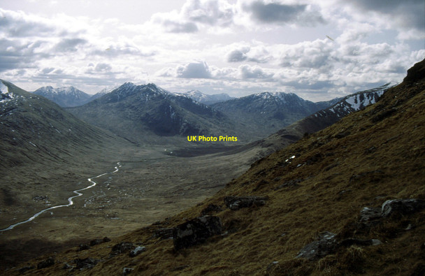 Photo 6"x4" Southern slopes of Gairich Gairich c1993