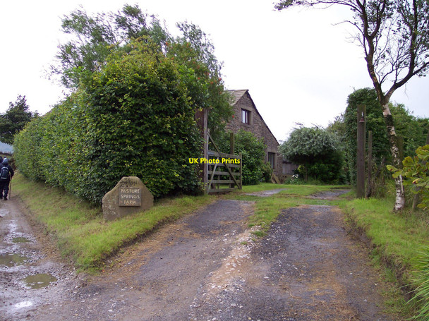 Photo 6"x4" Pasture Springs Farmhouse Trawden c2010