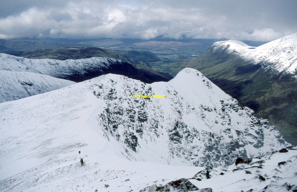 Photo 6"x4" North ridge of Mullach nan Coirean Blarmachfoldach c1993