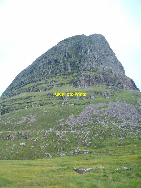 Photo 6"x4" Suilven (Caisteal Liath) from the north west Bealach M\u00f2r\/NC1518 c2010