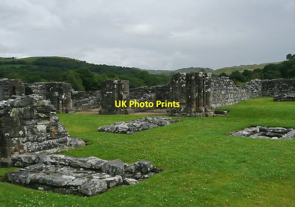 Photo 6"x4" Abbey ruins at Strata Florida, Ceredigion Strata Florida c2010