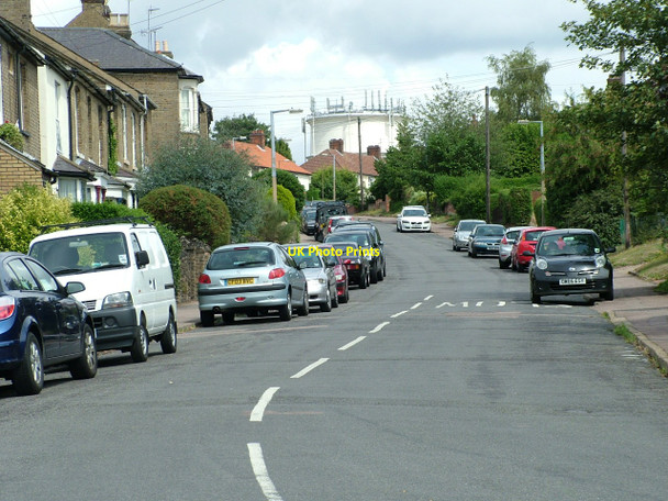 Photo 6"x4" Trinity Road from its junction with Musley Lane Ware\/TL3614 c2010