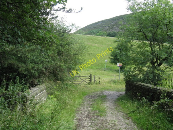 Photo 6"x4" Base Of Cock Knarr Dam Mossley\/SD9701 c2009