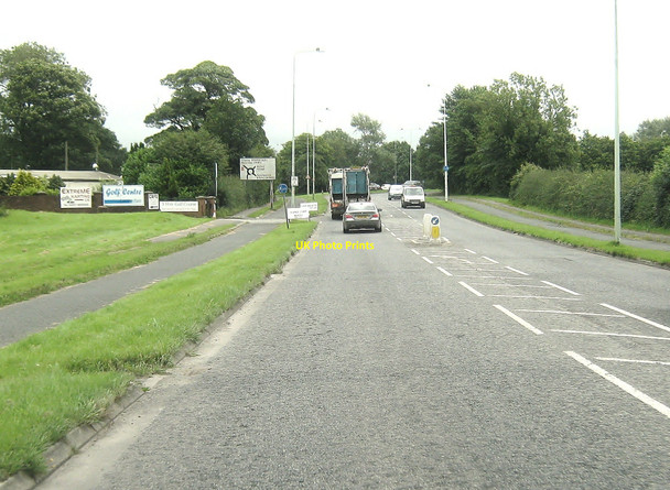 Photo 6"x4" Approaching a roundabout on Euxton Lane Chorley\/SD5817 c2010