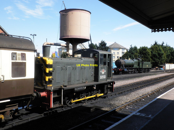 Photo 6"x4" Shunting, in the yard, at Minehead Station Minehead c2010