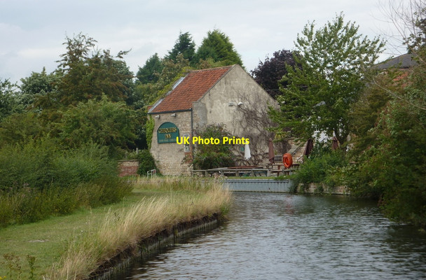 Photo 6"x4" Canal by the Chequers Inn at Ranby Ranby\/SK6580 c2010