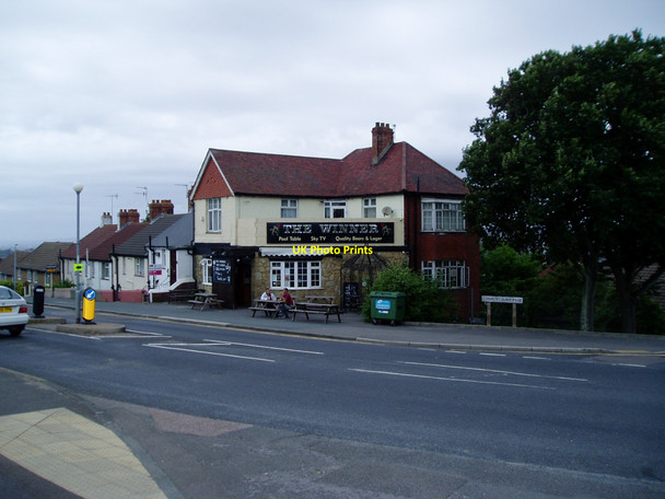 Photo 6"x4" Warren Road at junction with Tenantry Down Road Brighton\/TQ3106 c2010