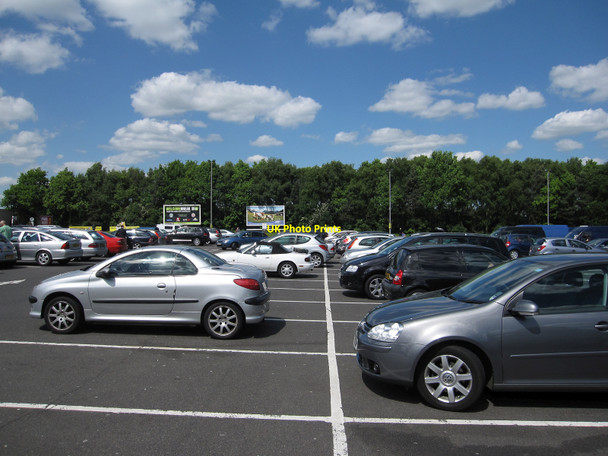 Photo 6"x4" Corley Services car park (westbound) Corley c2010