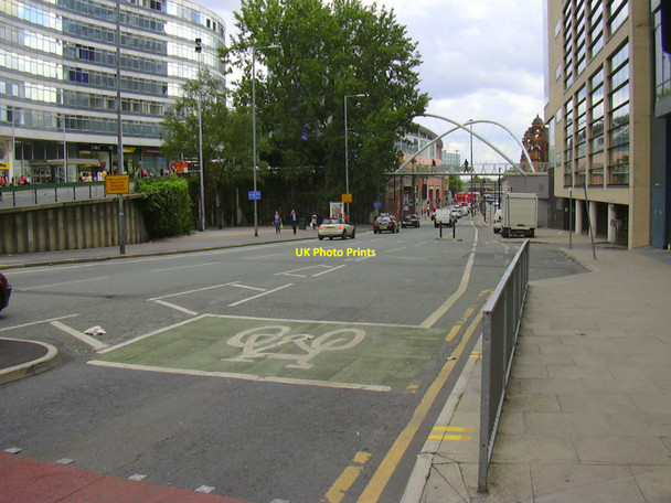 Photo 6"x4" London Road, Manchester, England Manchester c2010