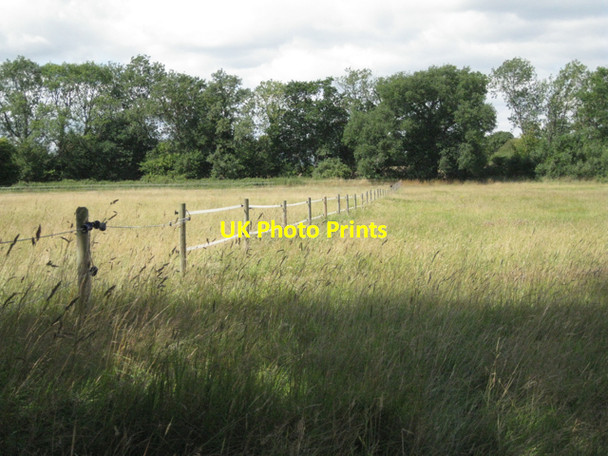 Photo 6"x4" Paddock fence by Fernhill Lane Fen End\/SP2275 c2010