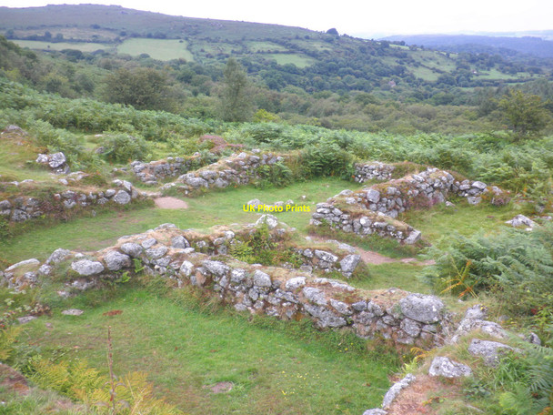 Photo 6"x4" Abandoned Medieval Settlement, near Hound Tor Bonehill\/SX7277 c2010