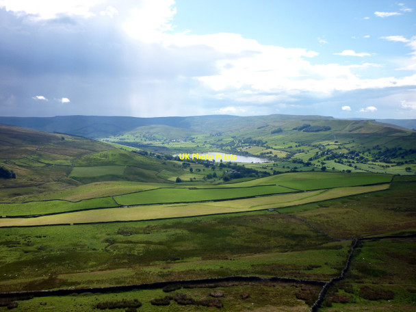 Photo 6"x4" The view from Addlebrough Cubeck c2010