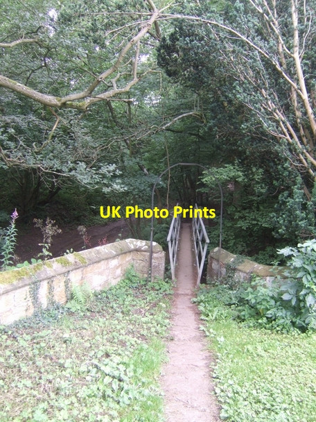 Photo 6"x4" Footbridge over the Ingleby Beck Ingleby Greenhow c2010