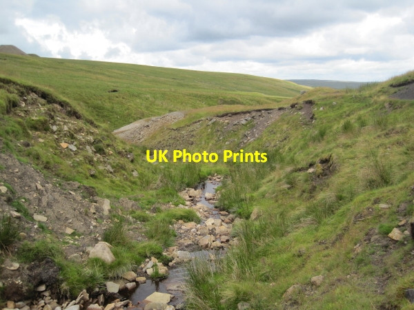 Photo 6"x4" Wellhope Burn below Wellhope Mine Carrsheild c2010