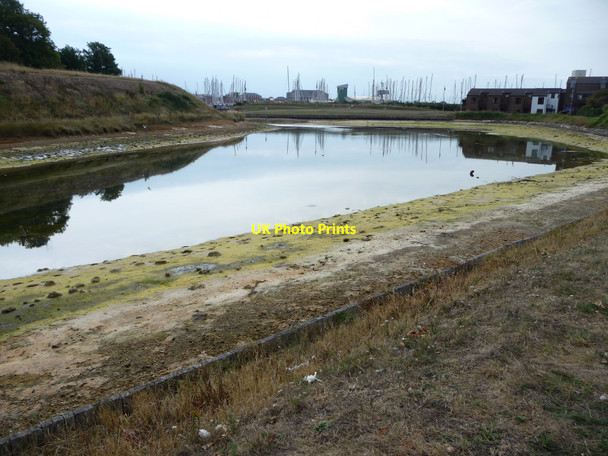 Photo 6"x4" Tidal Area, Gosport, Hampshire Newtown\/SZ6199 c2010