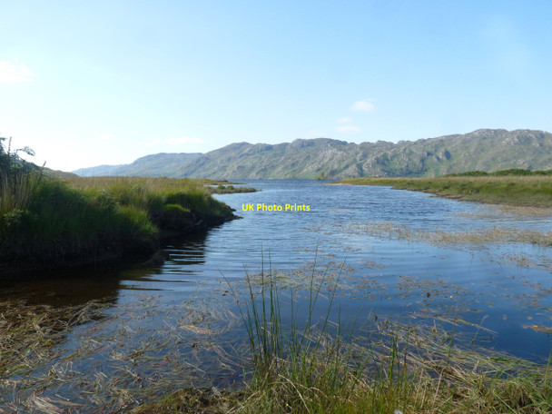 Photo 6"x4" Inlet on Loch Morar Meoble c2010