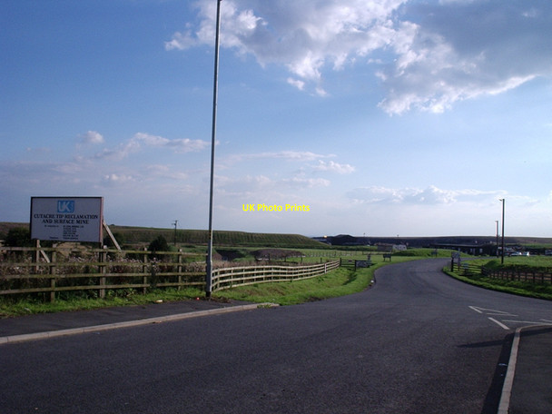 Photo 6"x4" Entrance to Cutacre Tip Reclamation & Surface Mine Hollins\/SD7005 c2010