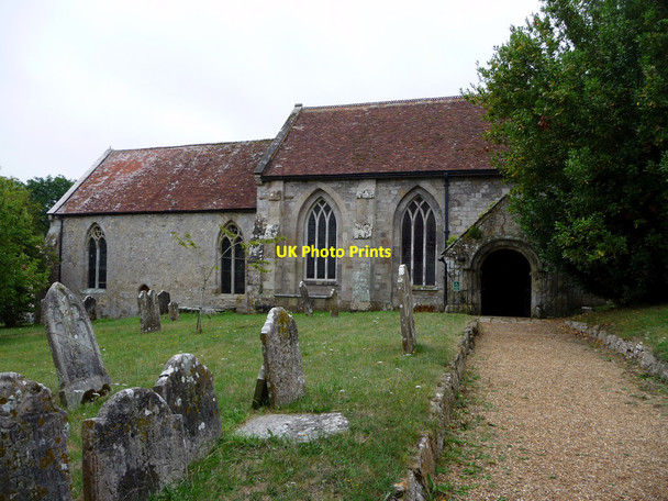 Photo 6"x4" St Michael the Archangel, Shalfleet, Isle of Wight Shalfleet c2010