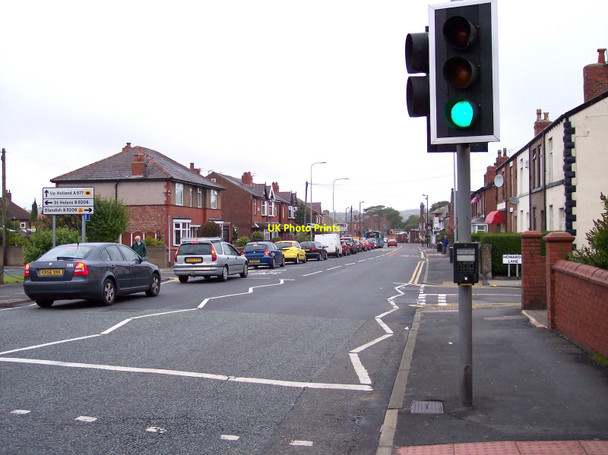 Photo 6"x4" Orrell Road at Orrell Post crossroads Orrell\/SD5305 c2010