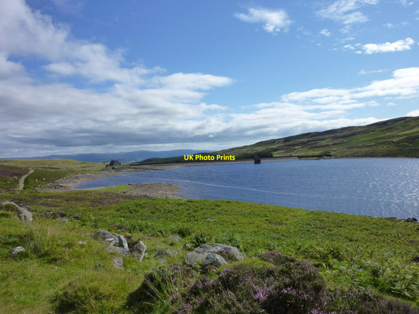 Photo 6"x4" Looking across Loch Turret to the dam Ochtertyre\/NN8323 c2010