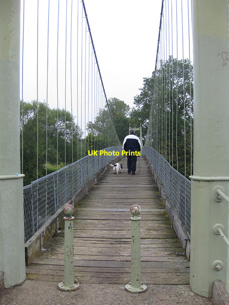 Photo 6"x4" Crossing Sellack Boat Footbridge Sellack c2010