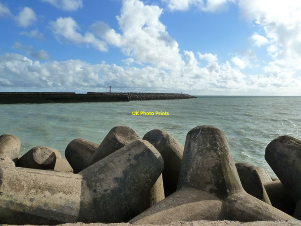 Photo 6"x4" Jetty from jetty, Aberavon Port Talbot c2010
