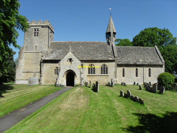 Photo 6"x4" St. Mary's Church, Castle Eaton Castle Eaton c2009