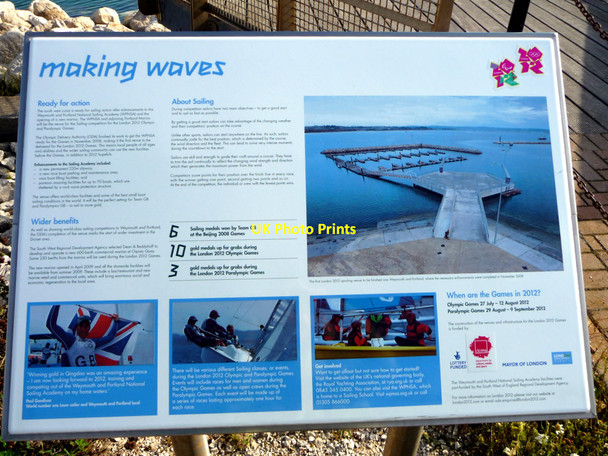 Photo 6"x4" Notice Board, Portland Harbour, Dorset Fortuneswell c2010