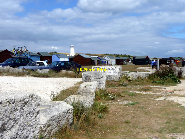 Photo 6"x4" Beach Huts, Portland Bill, Dorset Southwell\/SY6870 c2010