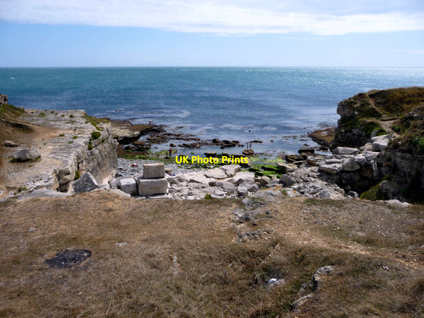 Photo 6"x4" Cliff top, Portland, Dorset Southwell\/SY6870 c2010