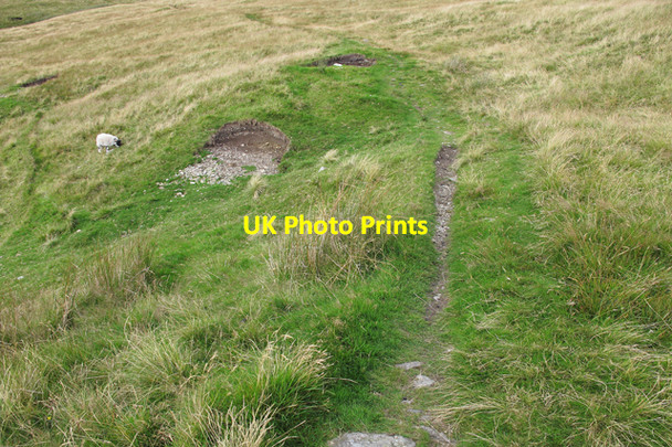Photo 6"x4" Footpath to Kentmere Pike Sadgill c2010