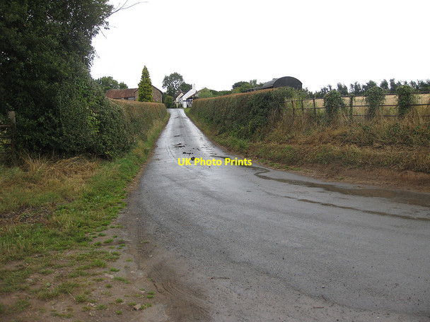 Photo 6"x4" Lane to Ruxton Ruxton c2010